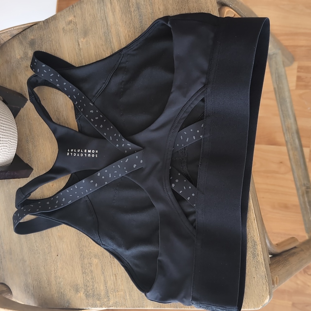 Lululemon x Soulcycle To The Beat Bra Black 8